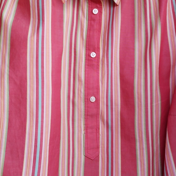 Lauren Ralph Lauren Buttom Down Shirt 3X - Picture 2 of 8